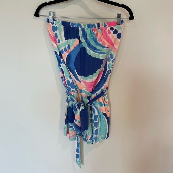 Lilly Pulitzer Strapless Romper - Picture 1 of 11